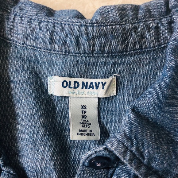 Old Navy Chambray Romper - Picture 3 of 3